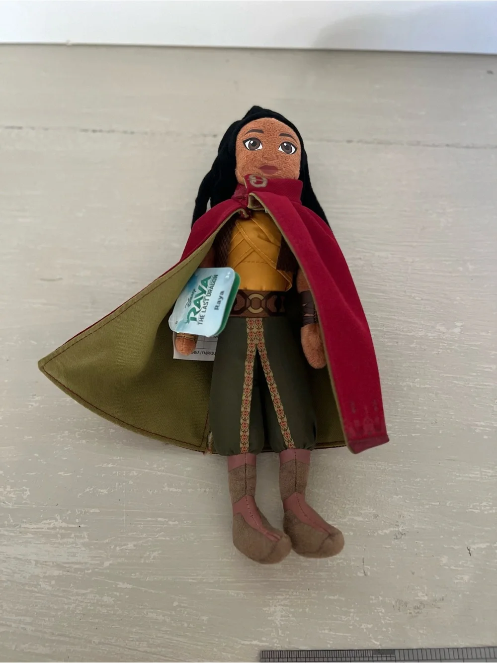 Disney Raya & The Last Dragon Plush Doll NWT Just Play with Cape